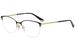 Nina Ricci Women's Eyeglasses VNR085 VNR/085 Half Rim Optical Frame