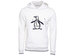 Original Penguin Men's Pete Melange Pullover Hoodie Sweatshirt - Light Grey