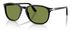 Persol PO3019S Sunglasses Men's Square Shape - Black/Green-95/4E