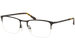 Police Men's Eyeglasses Invisible 1 VPL138 VPL/138 Half Rim Optical Frame