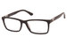 Police VPLA42 Eyeglasses Men's Full Rim Rectangular Optical Frame