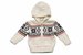 Polo Ralph Lauren Infant Boy's Full Zip Snowflake Cardigan Sweater Shirt