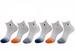 Polo Ralph Lauren Men's 6-Pack Gradient Toe Classic Sport Socks