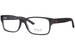 Polo Ralph Lauren PH2117 Eyeglasses Men's Full Rim Rectangle Shape - Shiny Transparent Grey-5407
