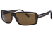 Porsche Design Men's P8571 Sunglasses - Olive/Polarized Brown - C