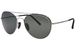 Porsche Design Men's P8606 P/8606 Pilot Sunglasses - Palladium/Green - D