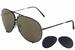 Porsche Design P8478 P'8478 Round Pilot Sunglasses Extra Interchangeable Lenses