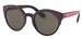 Prada Catwalk PR-03US Sunglasses Women's Round Shape
