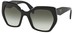 Prada Heritage PR-16RS Sunglasses Women's Square Shape