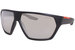 Prada Linea Rossa PS 08US Sunglasses Men's Pilot Shape