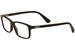 Prada Men's Eyeglasses VPR 06SF 06S-F Full Rim Optical Frame (Asian Fit)