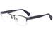 Prada Men's Eyeglasses VPR52R VPR/52R Half Rim Optical Frame