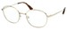 Prada PR-53WV Eyeglasses Men's Full Rim Round Shape