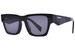 Prada PR A06S Sunglasses Men's Pillow Shape - Black/Dark Grey-16K08Z