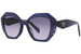 Prada PR 16WSF Sunglasses Women's Square Shape