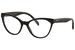 Prada Women's Eyeglasses VPR02T VPR/02/T Full Rim Optical Frame