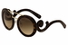 Prada Women's SPR 13S 13/S Round Fashion Sunglasses