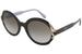 Prada Women's SPR17U SPR/17U Fashion Oval Sunglasses