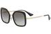Prada Women's SPR57U SPR/57/U Fashion Square Sunglasses