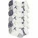 Puma Infant Boy's 6-Pack Classic Logo Quarter Crew Socks