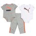 Puma Infant Boy's Prism Logo 3-Piece Pants Set