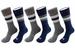 Puma Men's 6-Pairs Arch Support Striped Crew Socks