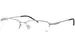 Puma PU0448O Eyeglasses Men's Semi Rim Rectangle Shape