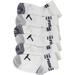 Puma Toddler Boy's 6-Pack Classic Logo Quarter Crew Socks