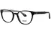 Quay Double-Click OG-OF-2599 Eyeglasses Full Rim Round Shape - Black-BLK/RX