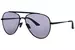 Quay Free-Fall NO-NS-2241 Sunglasses Men's Pilot - Black/Polarized Smoke-BLK/SMKP