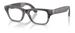 Ray Ban Meta Gen-2 Blayzer Optics RW7001 Eyeglasses Full Rim Rectangle Shape - Transparent Ice Grey-8529