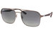 Ray Ban RB3570 Sunglasses Men's RayBan Rectangular Shades