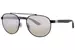 Ray Ban RB3736CH Sunglasses Oval Shape - Black/Polarized Grey Mirror Grey-002/5J