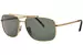 Ray Ban RB3796 Sunglasses Pillow Shape - Legend Gold/Green-919631