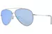 Ray Ban Reverse RB R0101S Sunglasses Aviator - Silver/Light Blue-003/GA