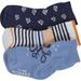 Robeez Mini Infant Boy's 3-Pair Octopus Skid-Proof Socks