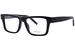 Saint Laurent SL-M10_B Eyeglasses Men's Full Rim Rectangle Shape - Black-001