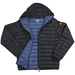 Save The Duck Men's Lightweight Hooded Puffer Winter Jacket