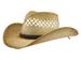 Scala Men's Pinch Front Raffia Western Hat