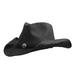 Scala Women's Shapeable Toyo Western Hat