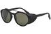 Serengeti Men's Leandro Glacier Fashion Pilot Polarized Sunglasses