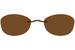 Silhouette TNG Titan Next Generation 5521 Clip-On Polarized Lenses - Brown Polarized