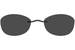 Silhouette TNG Titan Next Generation 5521 Clip-On Polarized Lenses - Grey Polarized