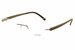 Silhouette Eyeglasses Carbon T1 Chassis 5408 Rimless Optical Frame