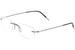 Silhouette Eyeglasses Dynamics Colorwave Chassis 5500 Rimless Optical Frame