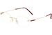 Silhouette Eyeglasses Dynamics Colorwave Chassis 5500 Rimless Optical Frame
