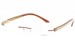 Silhouette Eyeglasses Modern Shades Chassis 5250 Rimless Optical Frame