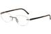 Silhouette Eyeglasses Titan Accent Chassis 5452 Rimless Optical Frame
