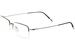 Silhouette Men's Eyeglasses Dynamics Colorwave Nylor 5496 Half Rim Optical Frame