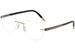 Silhouette Men's Eyeglasses SPX Signia Carbon 5462 Rimless Optical Frame